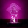 LED Rose Lamp
