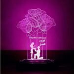 LED Rose Lamp